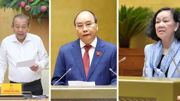 Kỷ luật ông Nguyễn Xuân Phúc, Trương Hòa Bình và bà Trương Thị Mai